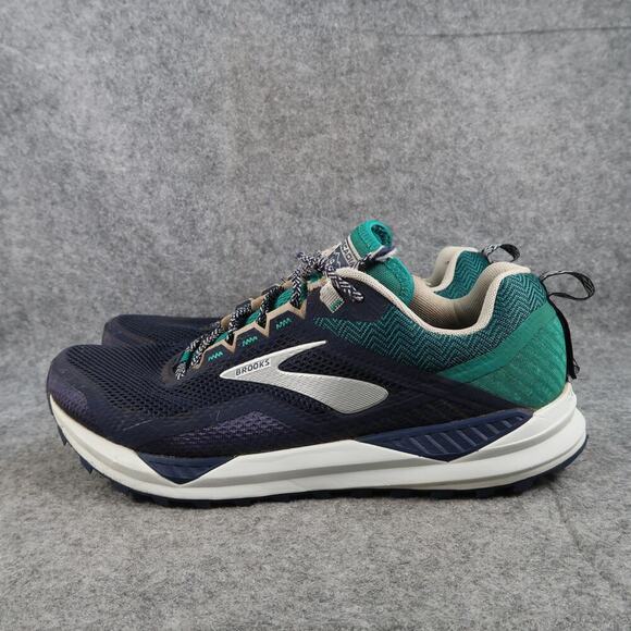 Brooks Shoes Mens 9 Trail Running Athletic Trainers Cascadia 14 Sneakers Comfort main image 12